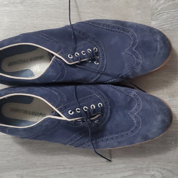 Johnston &Murphy size 12 navy - Picture 4 of 9